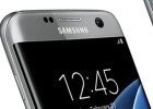 Aparece una imagen del Samsung Galaxy S7 edge en color plateado Aparece una imagen del Samsung Galaxy S7 edge en color plateado
