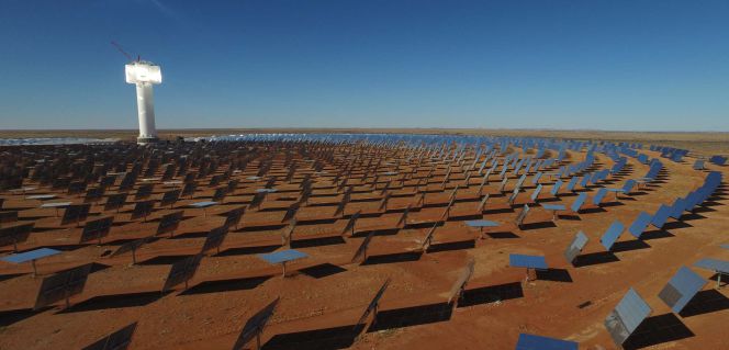 Planta solar de Abengoa.