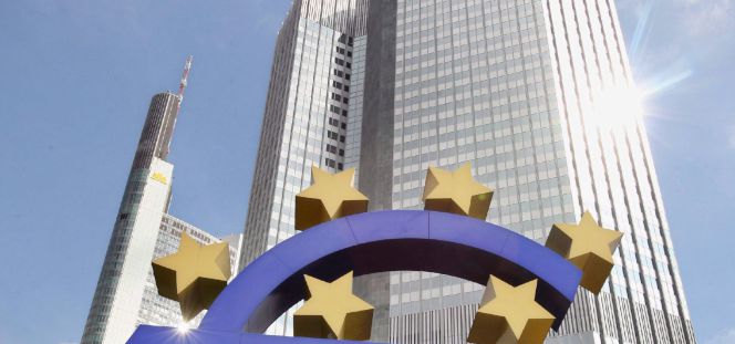 Fachada de la sede del Banco Central Europeo (BCE) en Fráncfort del Meno, Alemania. EFEArchivo