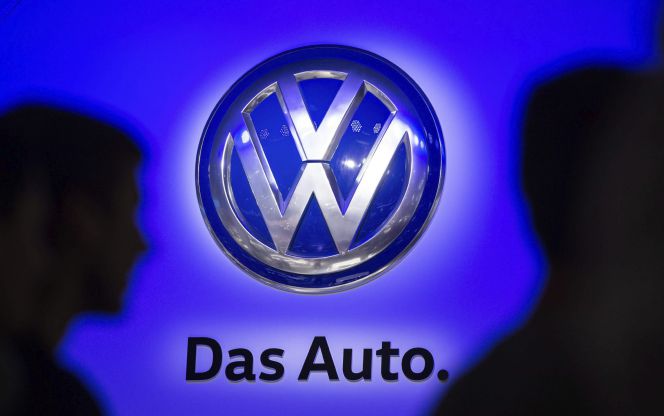 Logo de Volkswagen en la feria de Fráncfort. EFEArchivo