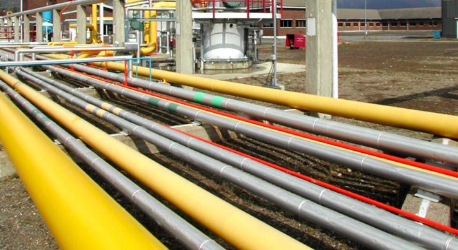 Instalaciones de un gasoducto