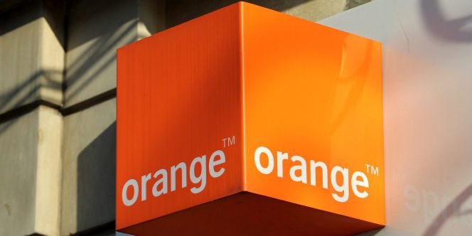 Un logo del operador de la telefónica Orange.