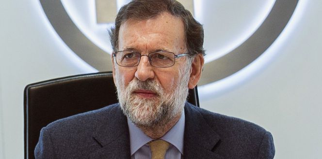 Fotografía facilitada por el PP, del presidente del Gobierno en funciones y presidente del PP, Mariano Rajoy, durante la reunión del Comité de Dirección del partido, en la sede. EFE