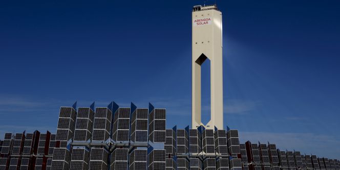 Una de las plantas termosolares de Abengoa