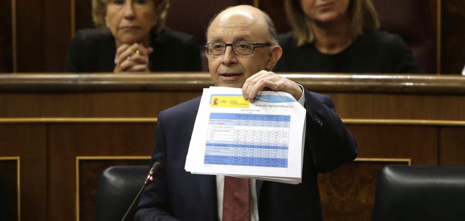El ministro de Hacienda y Administraciones Públicas, Cristóbal Montoro.