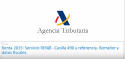 Calendario para presentar la declaración de la renta en 2016