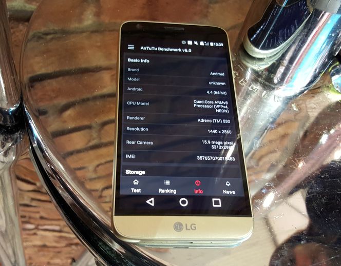 El LG G5 muestra sus credenciales en la prueba AnTuTu