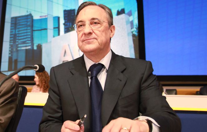 Florentino Pérez, presidente de ACS. Pablo Monge