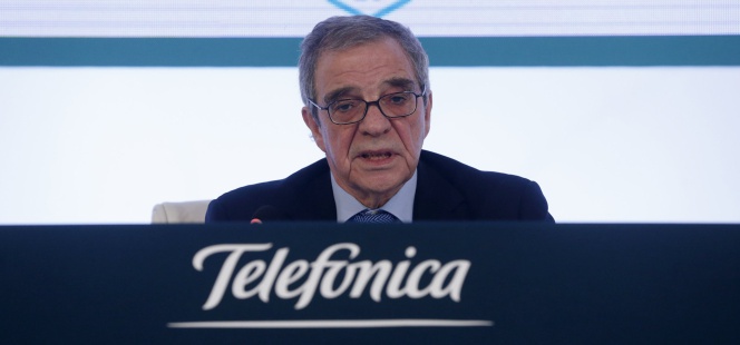Cesar Alierta, presidente de Telefónica
