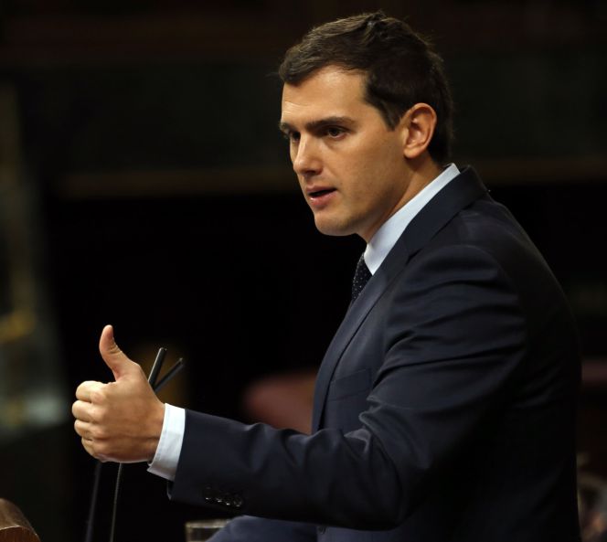 El líder de Ciudadanos, Albert Rivera