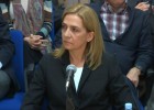 La infanta declara que confía en la inocencia de su marido La infanta declara que confía en la inocencia de su marido