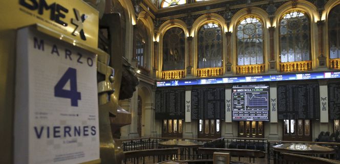La Bolsa española sufre gran volatilidad.
