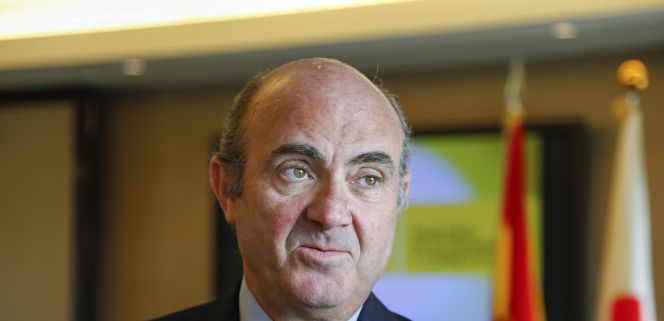 El ministro de Economía, Luis de Guindos.