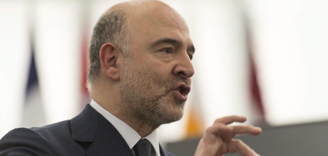 El comisario europeo de Asuntos Económicos y Monetarios, Pierre Moscovici.