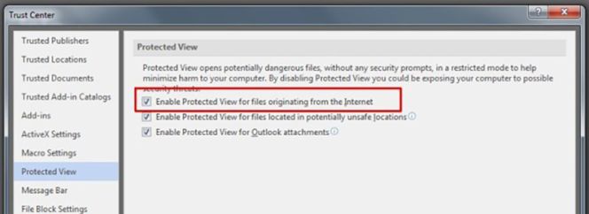 Cómo evitar que Word abra todos los documentos en 'vista protegida'