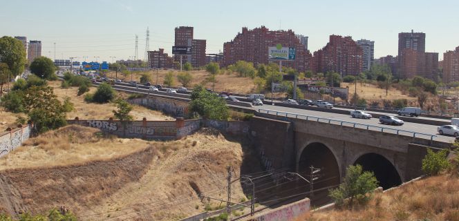 Terrenos de la proyectada Operación Chamartín.