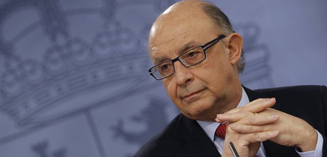 El ministro de Hacienda en funciones, Cristóbal Montoro.