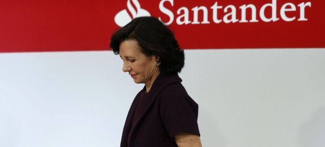 La presidenta del Banco de Santander, Ana Botín.
