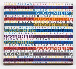 Salvamanteles, a la venta en el Museo Guggenheim de Bilbao.