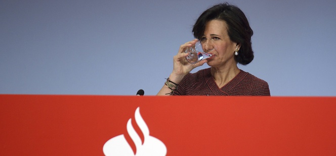 Ana Botín, presidenta de Santander.