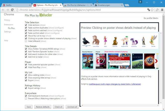 Utiliza Netflix de forma más sencilla gracias a una extesión de Chrome