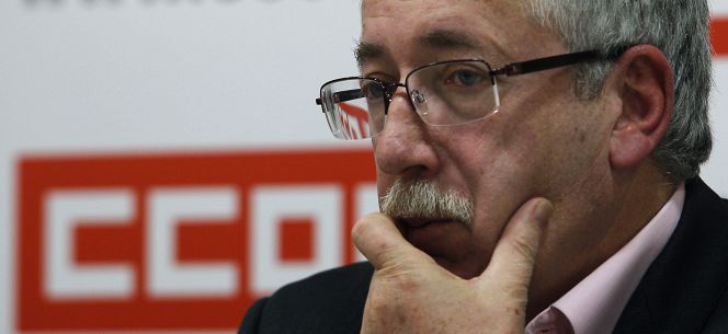 Ignacio Fernández Toxo, secretario general de CC OO.