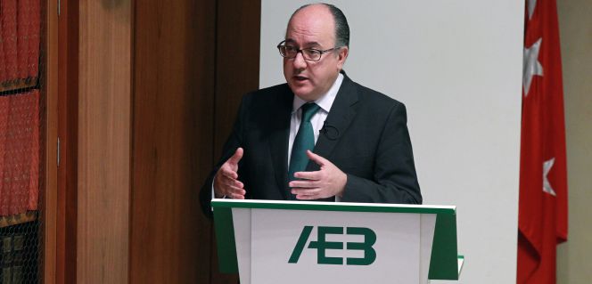 El presidente de la AEB, José María Roldán.