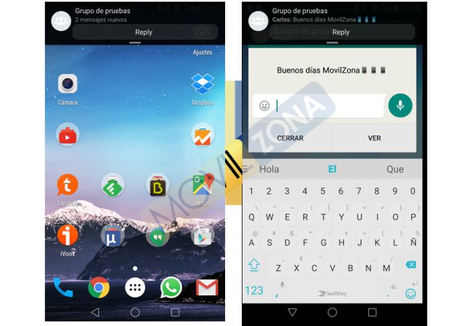 La respuesta rápida de WhatsApp llegará a todos los usuarios de Android