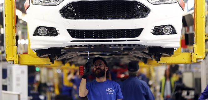 La fábrica de Ford en Almussafes