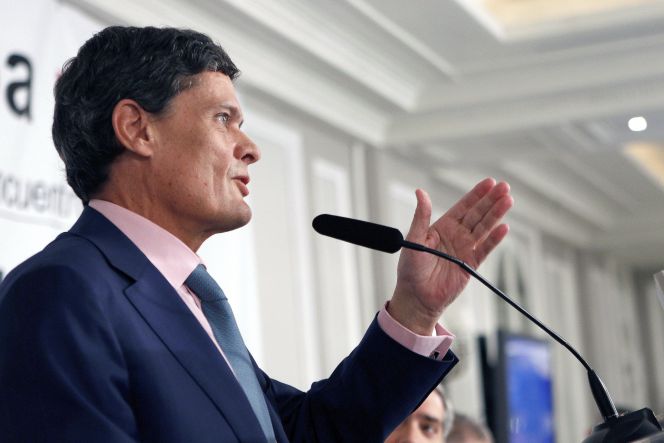 El presidente de la sociedad de gestión de activos, Sareb, Jaime Echegoyen.