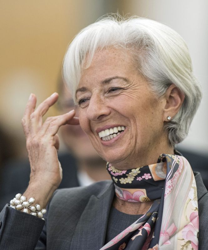 La directora gerente del Fondo Monetario Internacional (FMI), Christine Lagarde.
