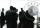 La policía suiza registra la sede de la UEFA La policía suiza registra la sede de la UEFA