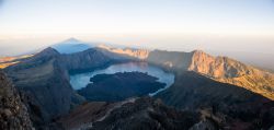 El volcán Rinjani.
