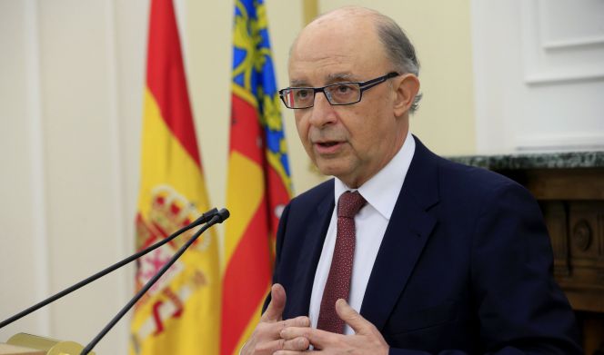 El ministro de Hacienda y Administraciones Públicas en funciones, Cristóbal Montoro.
