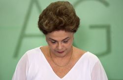 La presidenta de Brasil, Dilma Roussef.