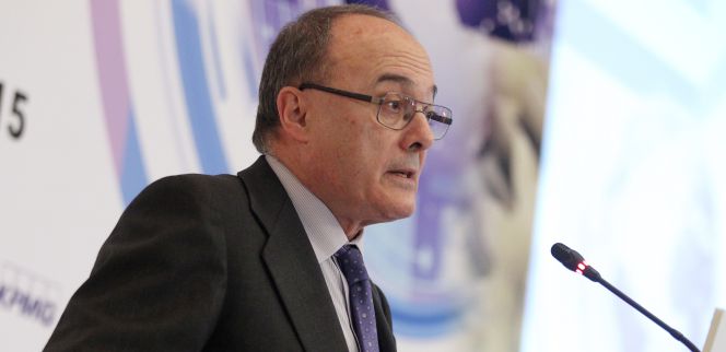 Luis María Linde, gobernador del Banco de España.