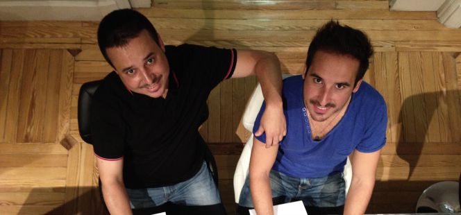 Los hermanos Sergio y Raúl Ituero, creadores de Damenáme.