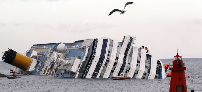 Costa Concordia: los náufragos cobrarán 12.000 euros