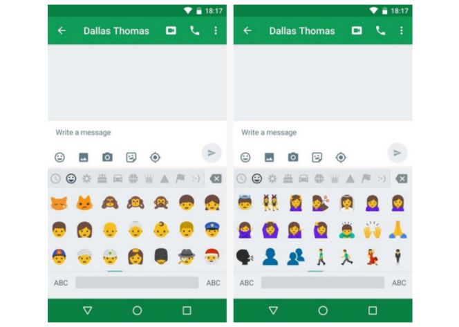 Así puedes instalar los emoticonos de Android N en tu móvil