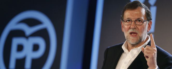 El presidente del Gobierno en funciones y líder del PP, Mariano Rajoy.