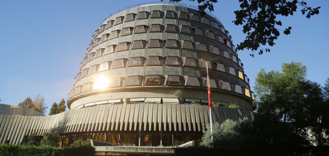 La sede del Tribunal Constitucional en Madrid.
