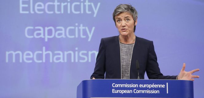 La comisaria europea de Competencia, Margrethe Vestager.