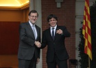 Rajoy abre la puerta al diálogo con límites con Puigdemont Rajoy abre la puerta al diálogo con límites con Puigdemont