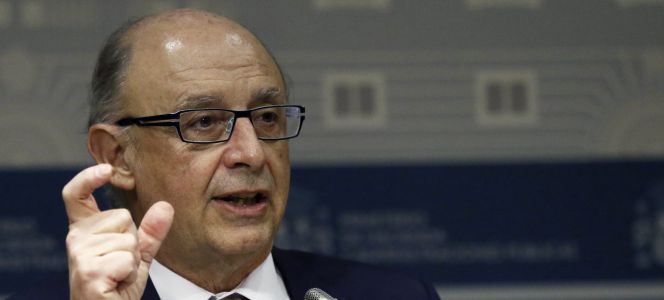 El ministro de Hacienda en funciones, Cristóbal Montoro.