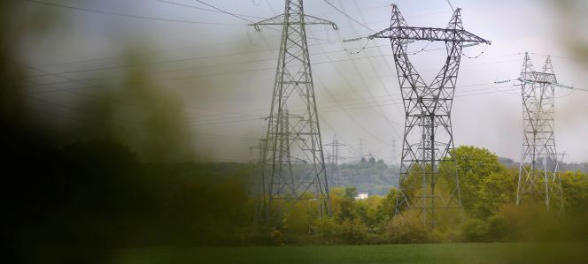 Torres eléctricas.