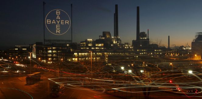 Central de bayer en Leverkusen, Alemania.