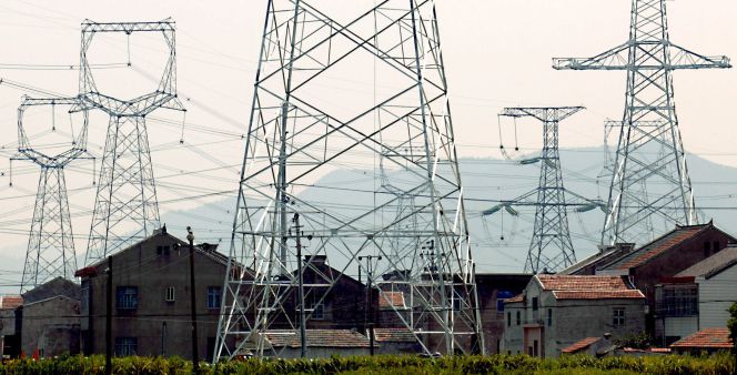 Tendidos eléctricos.
