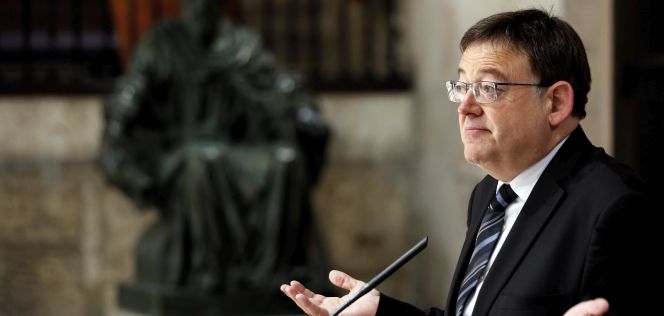 El presidente de la Generalitat valenciana, Ximo Puig.