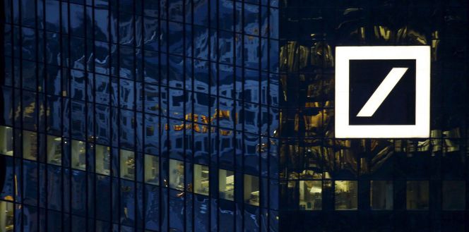 Sede operativa de Deutsche Bank en en Fráncfort (Alemania).