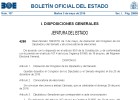 El BOE publica el decreto de convocatoria de elecciones El BOE publica el decreto de convocatoria de elecciones